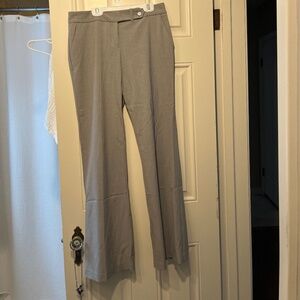 Light gray trousers